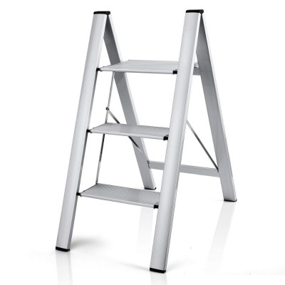 Small Lightweight Portable Kitchen Painter Folding A Step Ladder