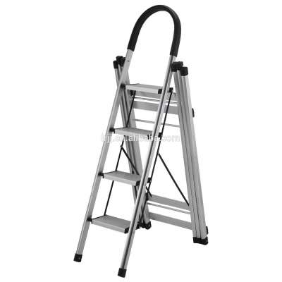 Fashionable Ultralight and Sturdy Step Ladder with Clothes Rack